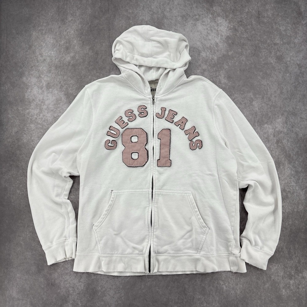 Y2K Guess Jeans 81 Zip Up Hoodie